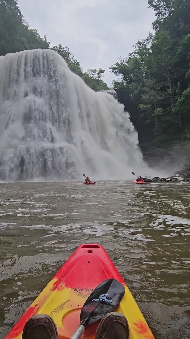 Burgess Falls From Below Is A Completely Different Experience