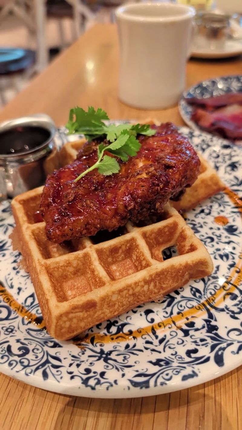 Chicken And Waffles Done The Southern Way