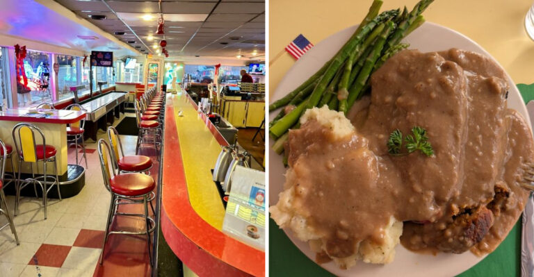 From Tender Meatloaf To Retro Memorabilia, This Wisconsin Diner Feels Like Classic Americana