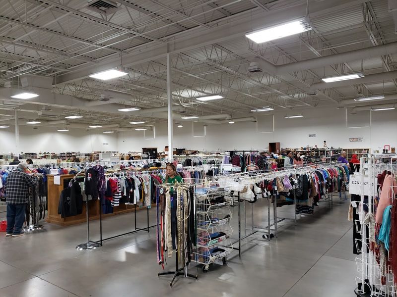 Clothing Racks Filled With Styles From Every Decade