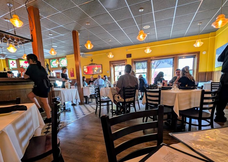 The Restaurant Often Has A Wait During Peak Hours