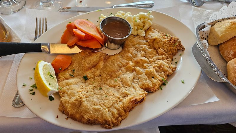 Schnitzel Is One Of The Restaurant's Most Talked-About Dishes