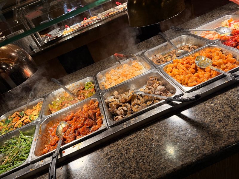 Hot Buffet Stations Offer Plenty Of Variety