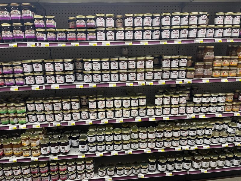 Jams, Jellies, Preserves, And Canned Goods Selection