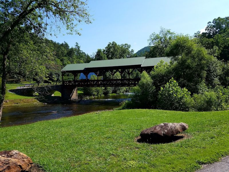 Historic Tom Comier Covered Bridge, Tellico Plains