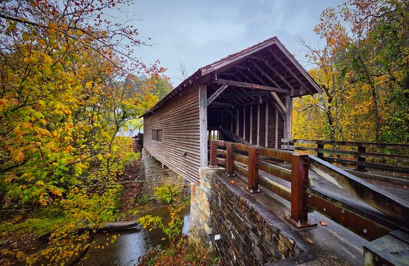 Historic Harrisburg Covered Bridge, Sevierville