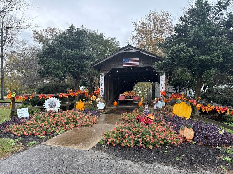 Emerson E. Parks Farm Covered Bridge, Trimble