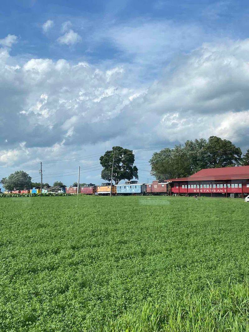Scenic Landscapes Visible From Train Windows