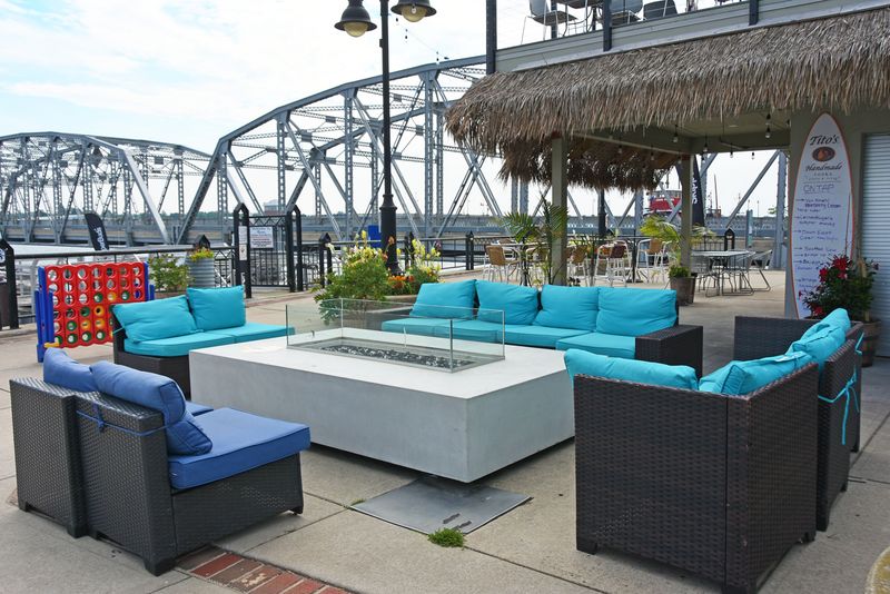 A Relaxed Dining Atmosphere Perfect For Summer Evenings