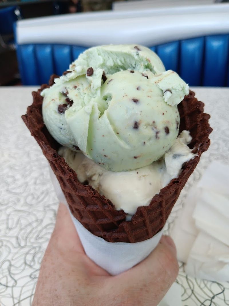 Homemade Waffle Cones Add To The Fresh Experience