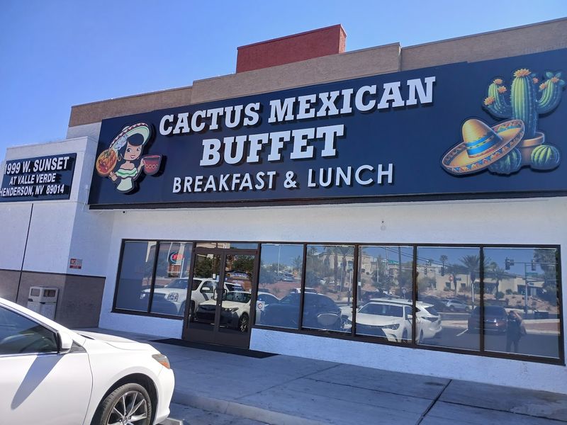 Cactus Mexican Buffet Breakfast And Lunch