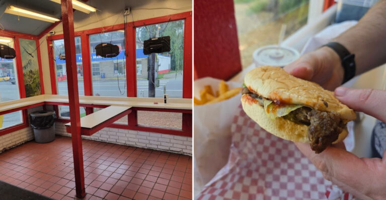 Locals Keep This Small Washington Burger Spot And Its Double Cheeseburgers Under Wraps