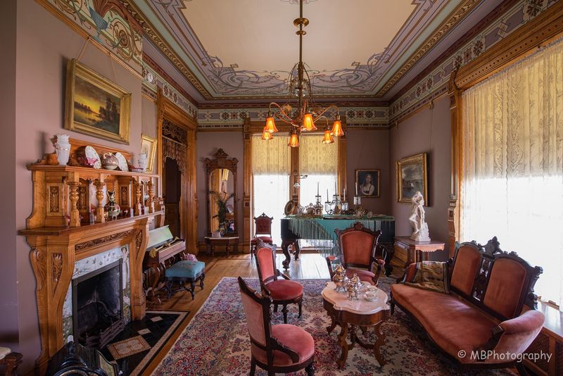 One Of The First Houses In America To Use Electric Lighting