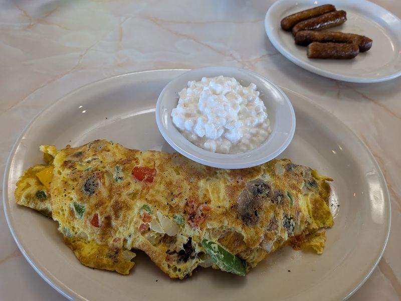 Huge Omelettes Are One Of The Most Popular Orders