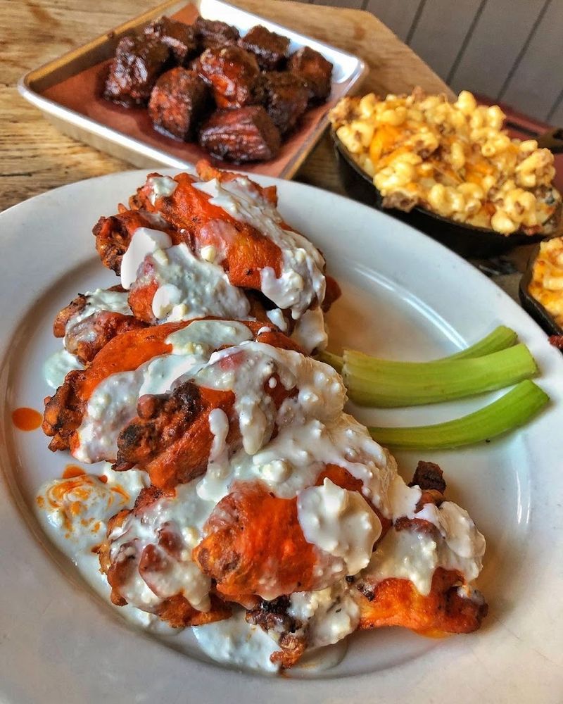 Buffalo Wings That Somehow Steal The Spotlight At A BBQ Joint