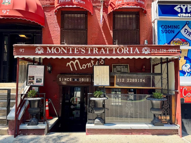 Monte's Trattoria — Greenwich Village, NYC