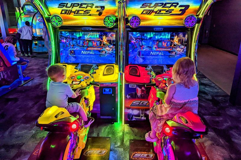 The Arcade: Classic Fun Between Racing Sessions