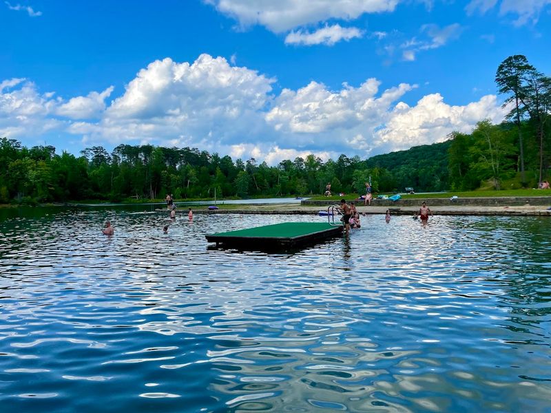 The Sandy Beach And Lake Swimming Experience