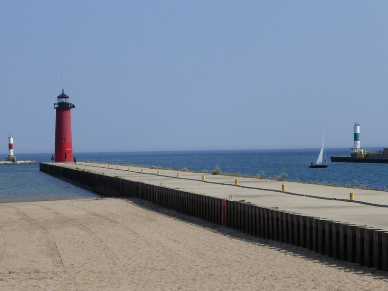 The Historic Kenosha North Pier Lighthouse