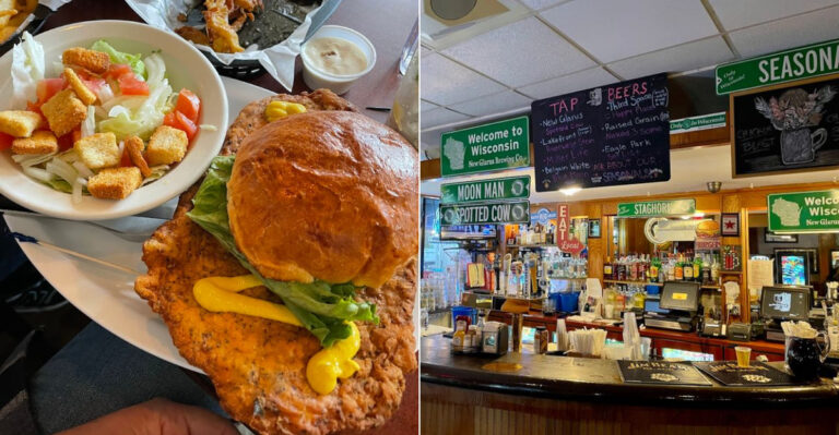One Of The Best Pork Tenderloin Sandwiches In Wisconsin Is Hiding At This Down-Home Restaurant
