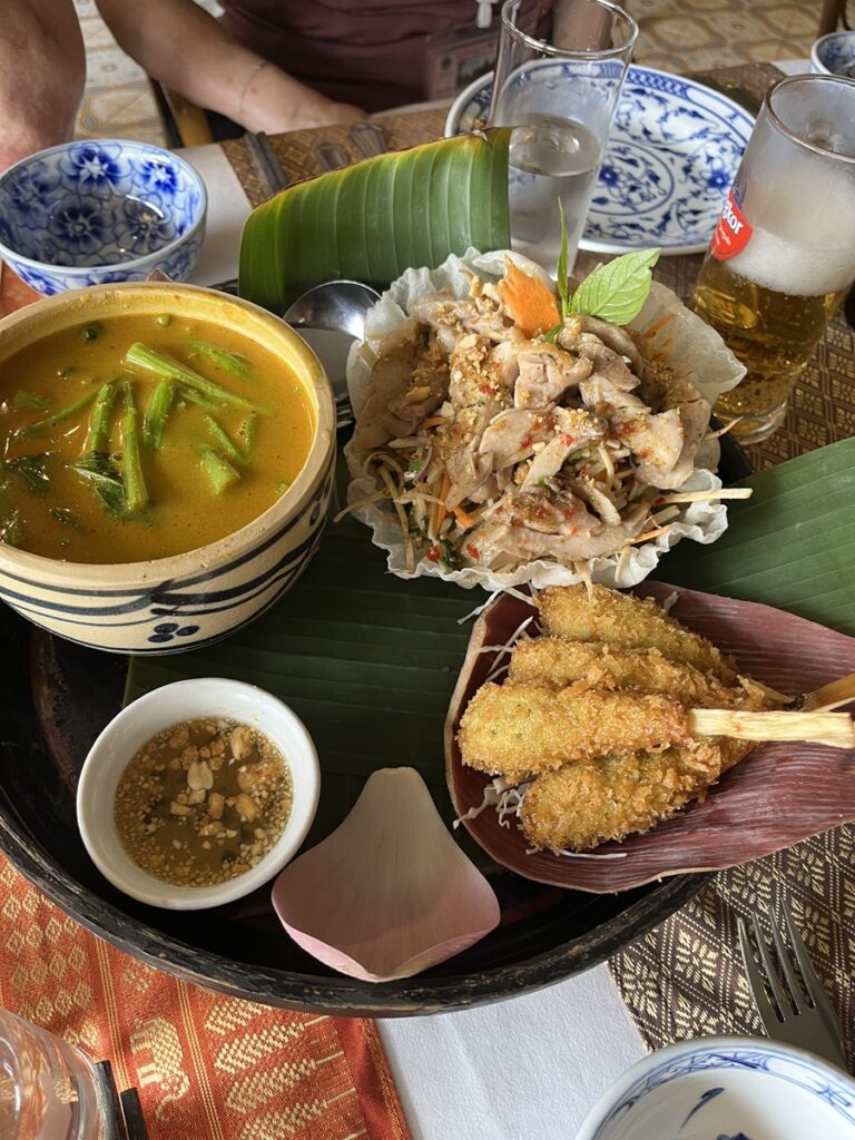 One of the many delicious Khmer meals we enjoyed in Siem Reap