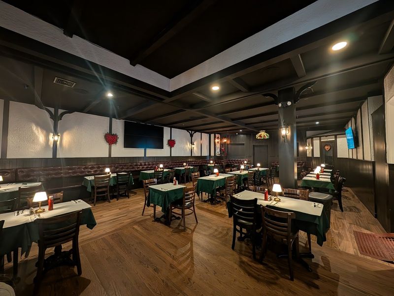 A Fireplace, Tudor Architecture, And The Warmest Room In Woodside