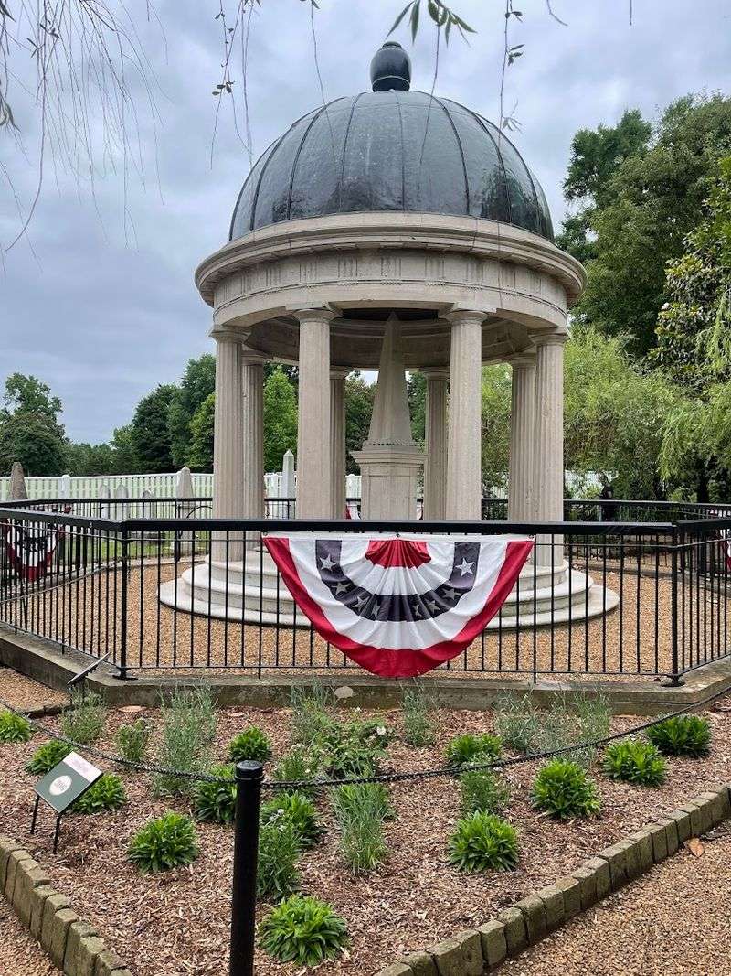 Andrew Jackson's Tomb And The Family Cemetery On The Grounds