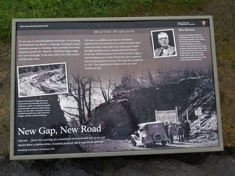 Interpretive Signs That Tell The Story Of The Smokies
