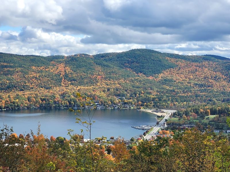 Lake George Below Adds A Dimension Most Mountain Drives Lack