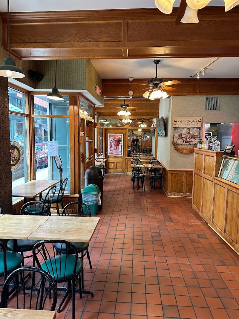 The Atmosphere Inside A Classic Deli