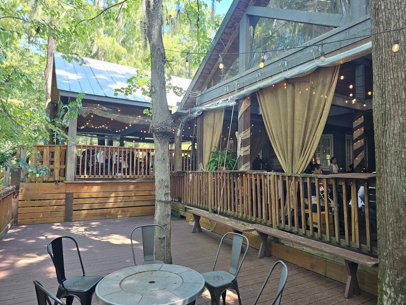 Palmettos On The Bayou