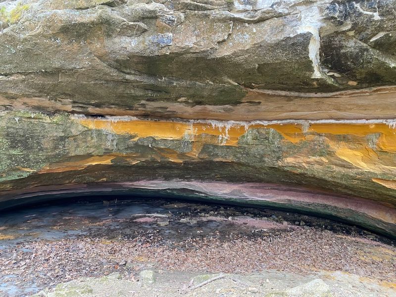 Sand Cave Is One Of The Trail's Most Fascinating Natural Features
