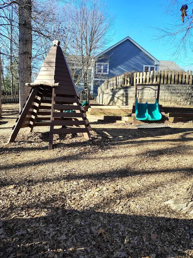 Climbing Structures Built Into The Natural Landscape