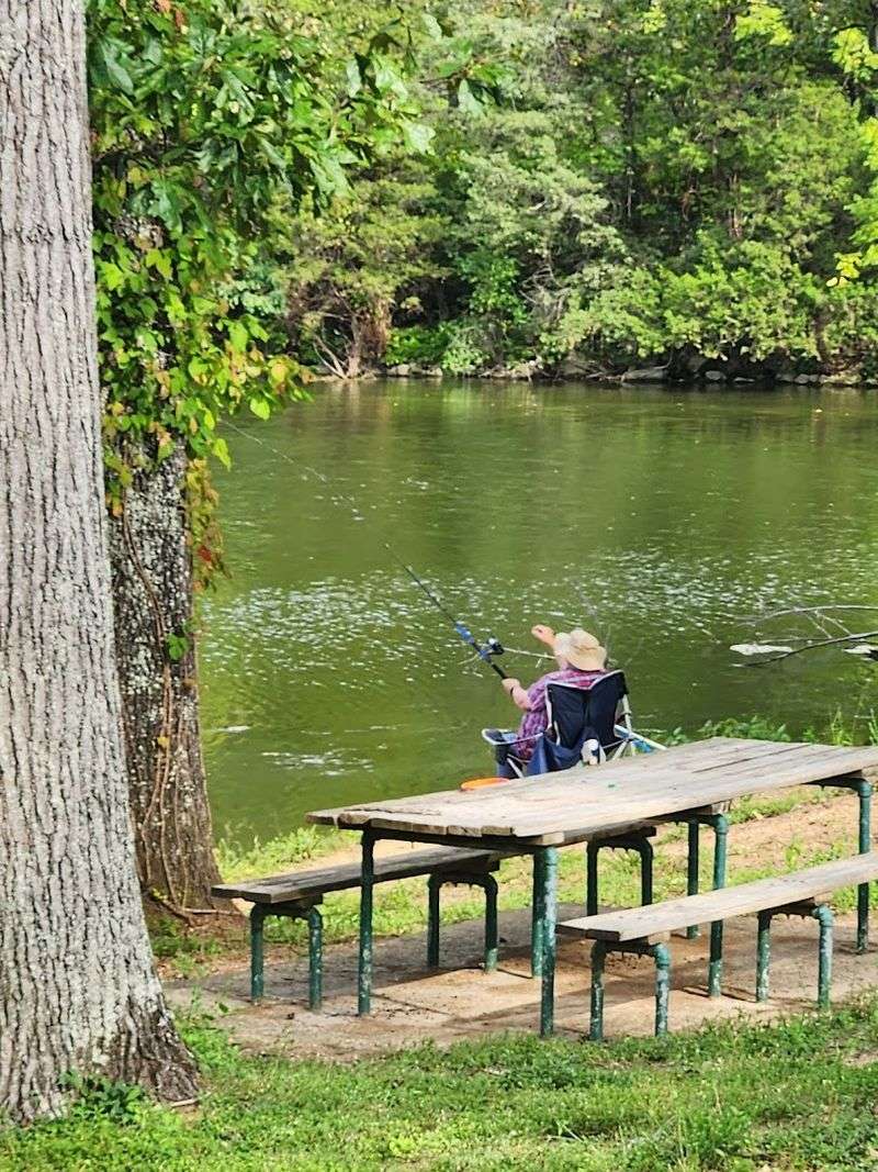Kayaking And Fishing On A Lake Worth Casting Into