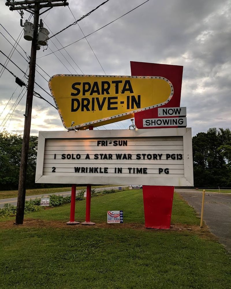 Sparta Drive-In Theatre, Sparta