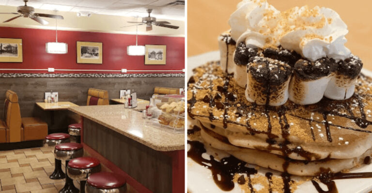 Step Inside This Classic New York Diner Where The Coffee Is Hot And The Pancakes Are As Fluffy As Clouds