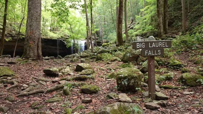 Big Laurel Falls, Sparta