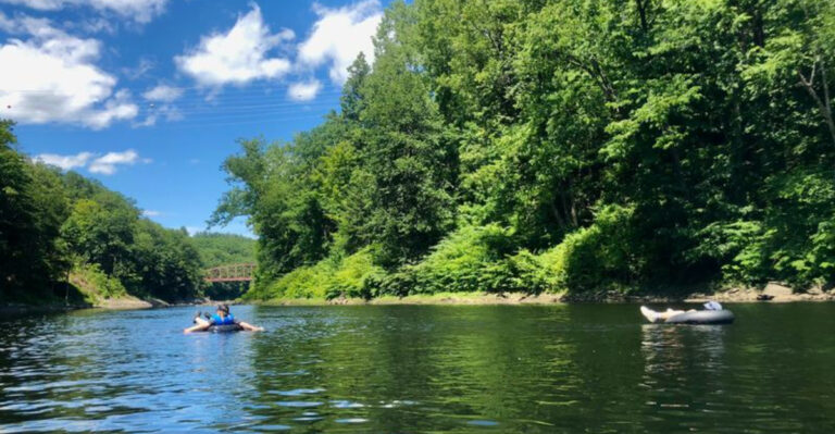 Take The Longest Float Trip In Massachusetts This Summer For A Slow, Scenic Adventure You Won’t Forget