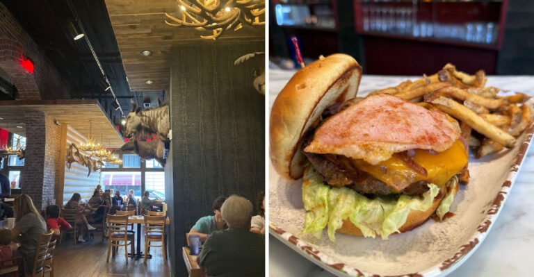 Tennessee Is Home To A Quirky Burger Joint That Serves Towering Burgers