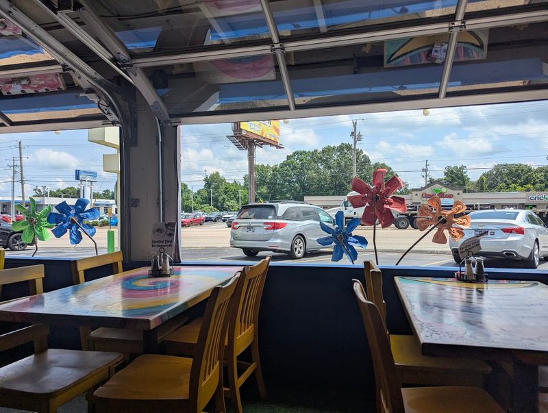 Outdoor Seating With A Covered Patio Feel