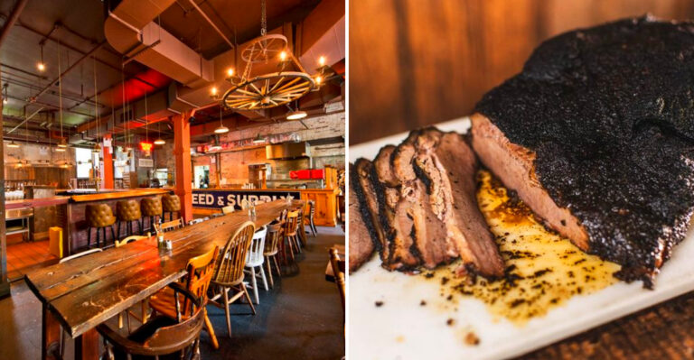The Beef Brisket At This Rustic Smokehouse In New York Is Worth The Drive From Anywhere In The State