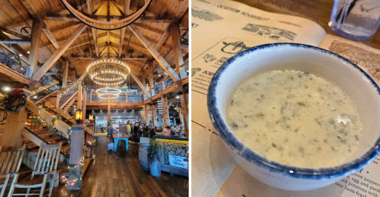 The Best Clam Chowder In Tennessee Is Hiding Inside This Old-Fashioned Restaurant