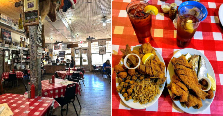 The Best Fried Catfish In Mississippi Is Hiding Inside This Charmingly Rustic Fish House