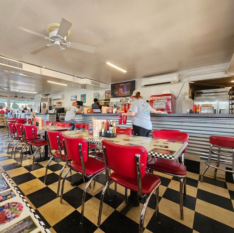 Indoor Seating With Diner-Style Charm