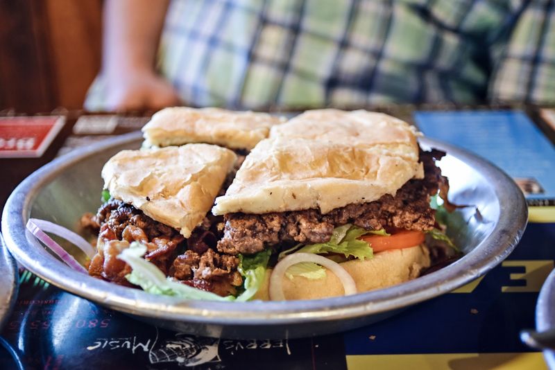 Meers Store And Restaurant, The Longhorn Burger At The End Of The Road