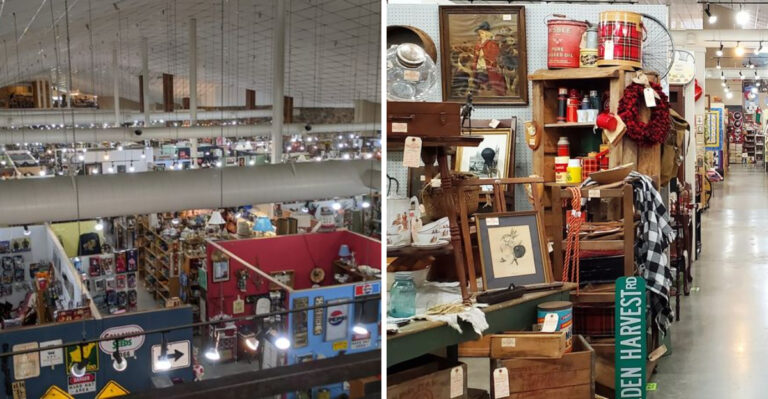 The Enormous Antique Mall In Tennessee That Takes An Entire Day To See It All