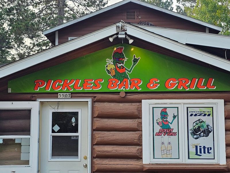 Pickles Bar & Grill Is A Classic Northwoods Bar And Grill