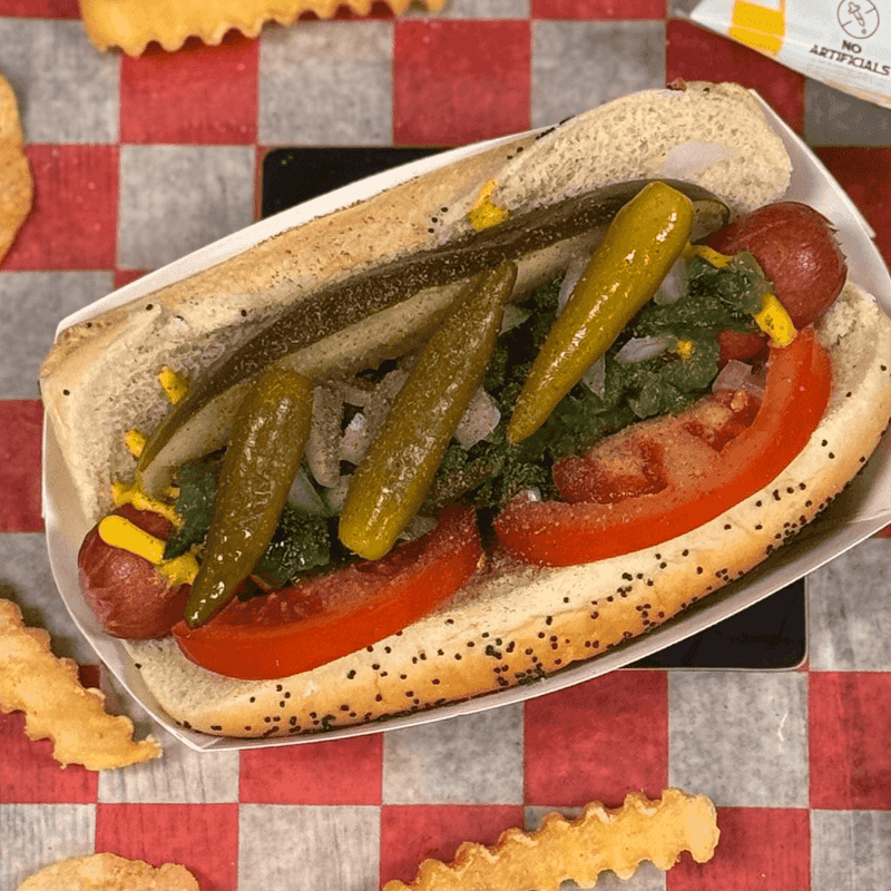 Vienna Beef Hot Dogs Done The Chicago Way