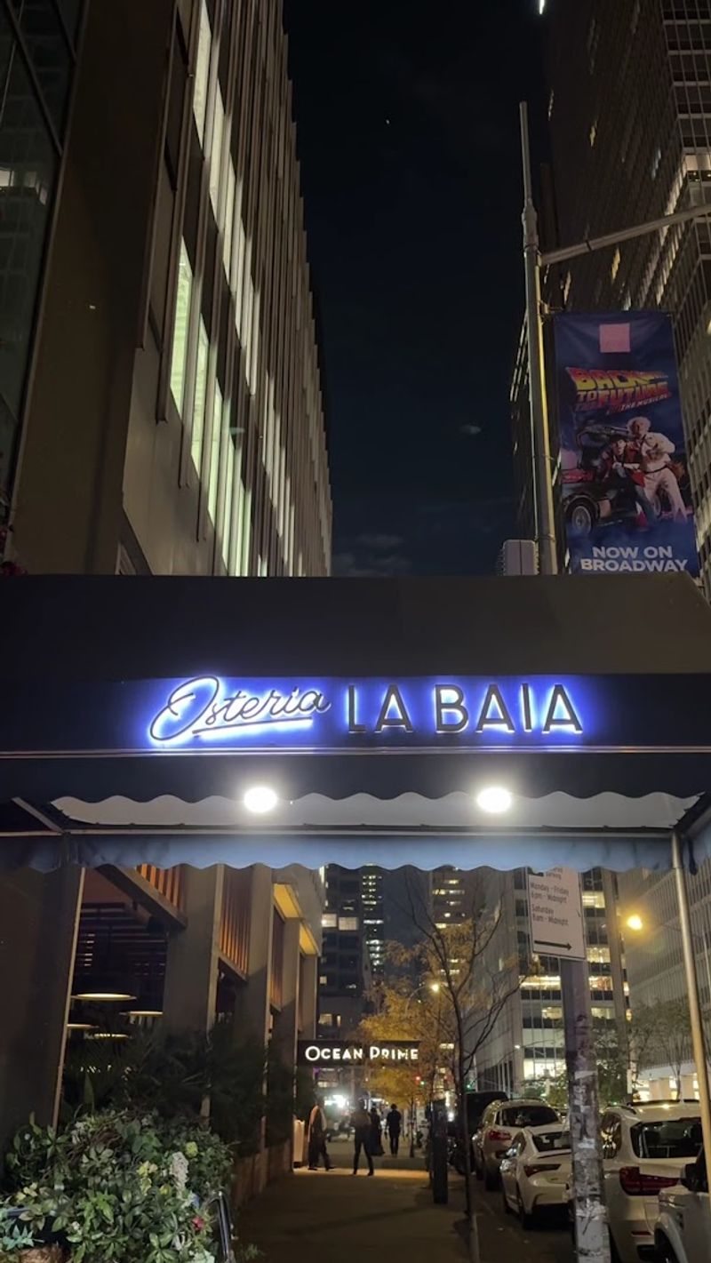Osteria La Baia Sits Right In The Heart Of Midtown Manhattan