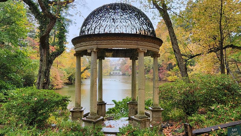 The Lake Trail And The Temple Of Love